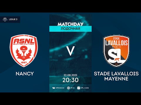 AFL21. France. Ligue 3. Day 9. Nancy - Stade Lavallois Mayenne