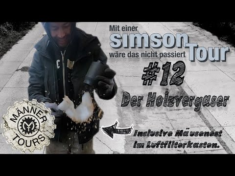 Simson Schwalbe Tour #12 - Der Holzvergaser