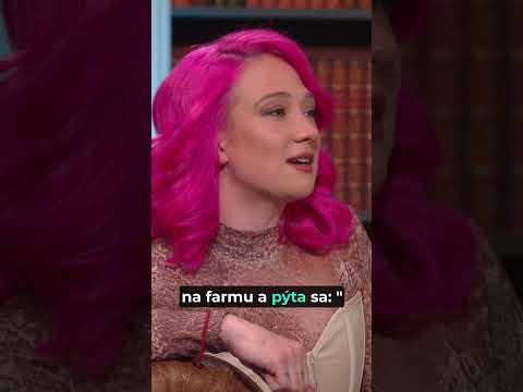 Tereza Mašková sa v kapele naučila skvelý bačovský vtip 😃😃 #neskorovecer #talkshow #vtip