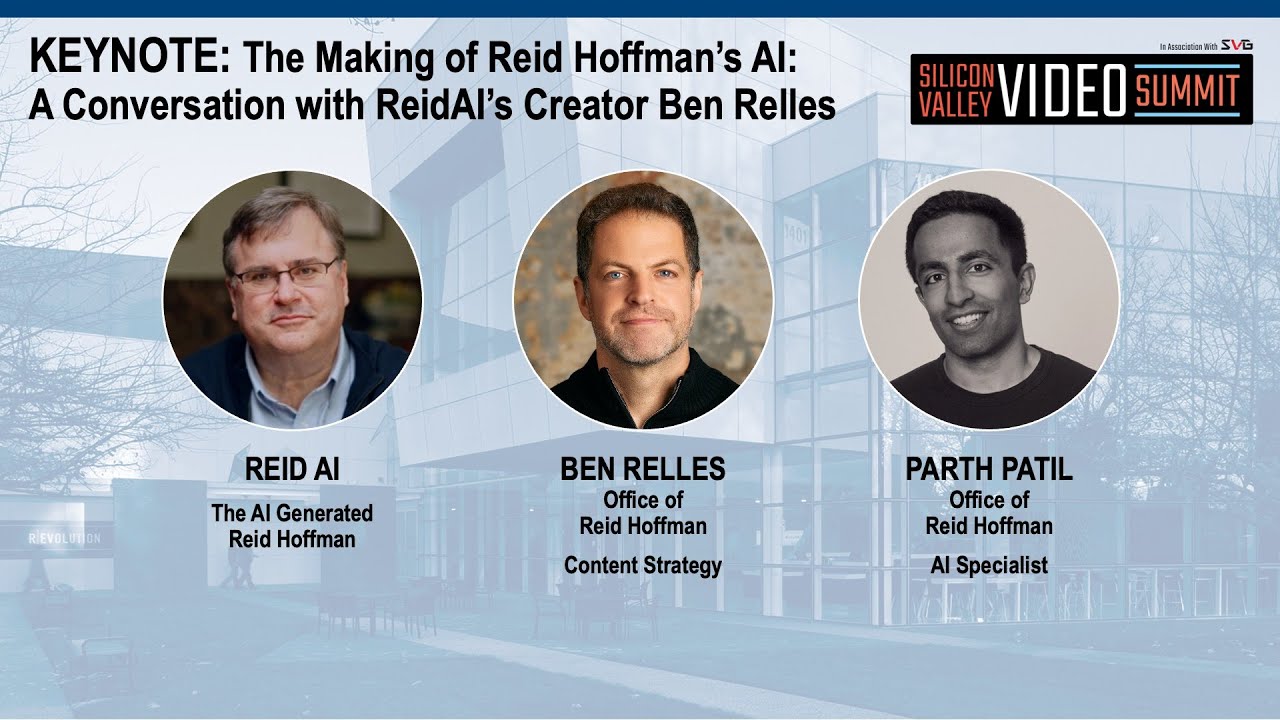 SVVS 2025: Keynote: The Making of Reid Hoffman’s AI