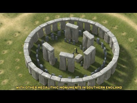 Stonehenge the famous stone's in England #3d #animation #docomentry