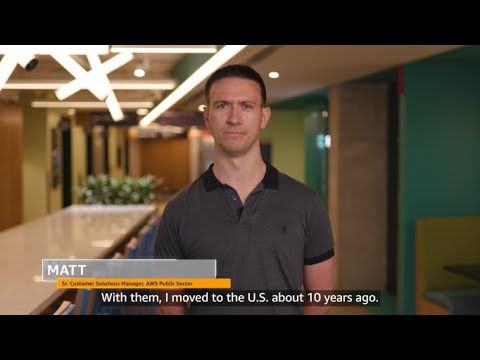 Meet Matt, Senior Customer Solutions Manager, AWS Public Sector