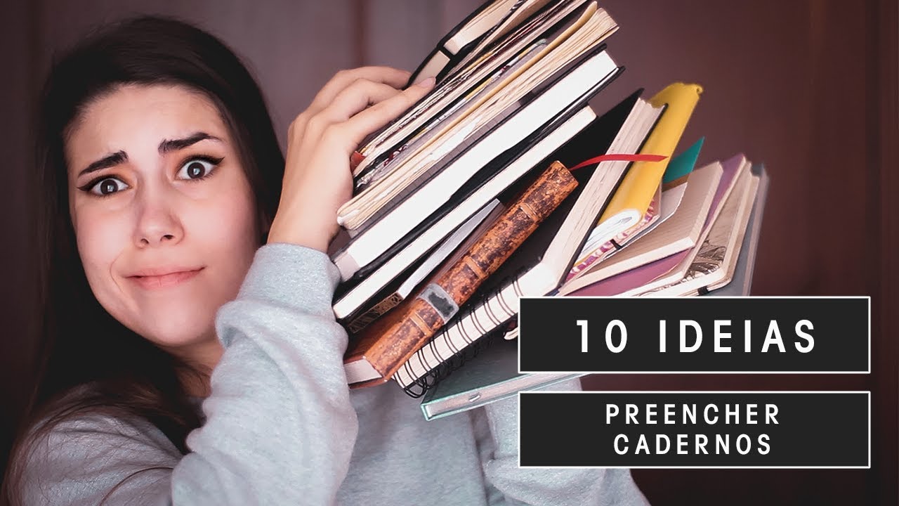 10 IDEIAS PARA CADERNOS vazios ✨ Ideias para Cadernos em branco & OS MEUS CADERNOS