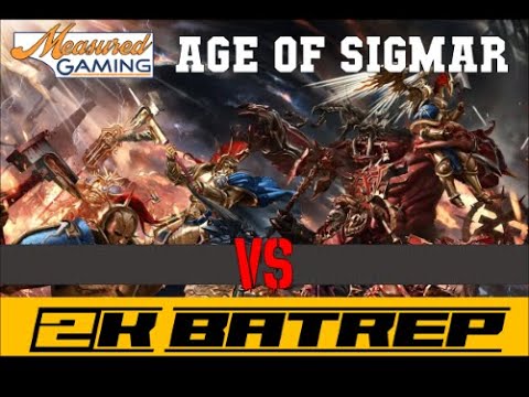 #29 AoS batrep! 2000pts Stormcast vs Fyreslayers