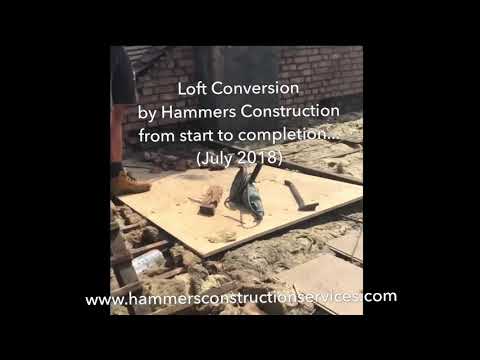 Loft conversion start to finish in Ruislip Manor Greater London (July2018)