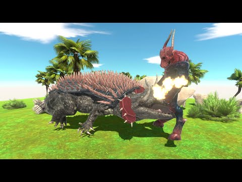 LIZZIE RAMPAGE vs EVERY UNIT - Animal Revolt Battle Simulator