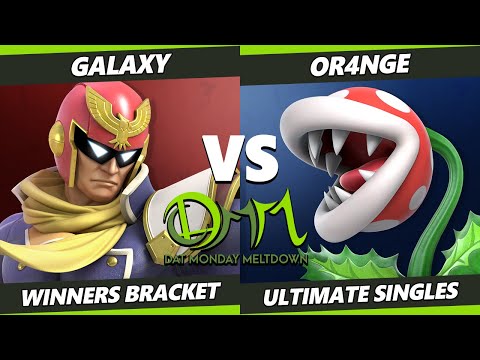 DAT Monday Meltdown 227 - GALAXY (Captain Falcon) Vs. Or4nge (Piranha Plant) SSBU Ultimate