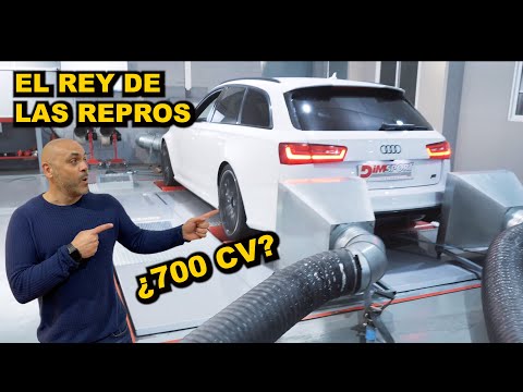 ¿CUÁNTOS CV LE GANAMOS? REPROGRAMANDO UN RS6 ¡con 200.000 km!: VISITA AL REY DE LAS REPROS