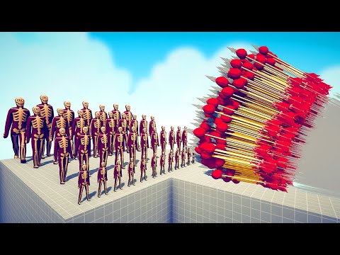 COLOSSAL TITAN ARMY vs EVERY GOD - Totally Accurate Battle Simulator TABS