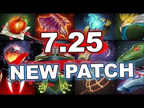 Dota 2 NEW 7.25 UPDATE - MAIN CHANGES (ITEMS)!