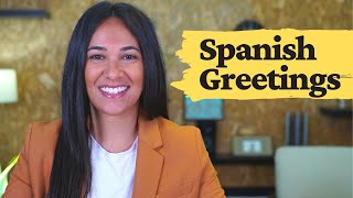 How to Greet Someone in Spanish - Free Spanish Lesson