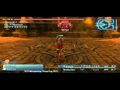FFXII IZJS 122333 solo Belias