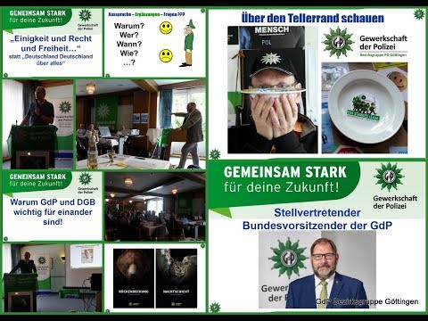 Impressionen GdP Delegiertentag BG GÖ 2018