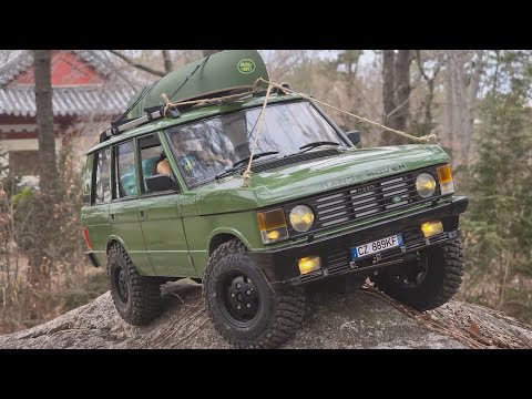 RC Car Range Rover 5 Door Classic - canoe offroad 2 ASMR #rc #rccar #truck #4x4 #jeep #trx4