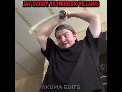 JAY DADDY VS HORROR VILLAINS.... ☠️ #troll #trollface #edit