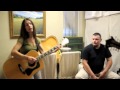 Natasha Borzilova rehearsing "Balancing Act" before Music City Roots
