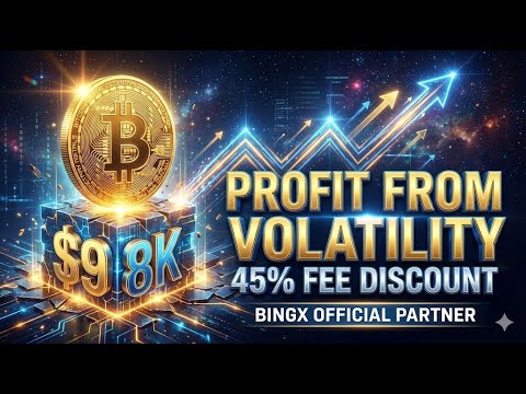 The $100K Breakout Pattern Nobody's Talking About #BingX Fee Discount