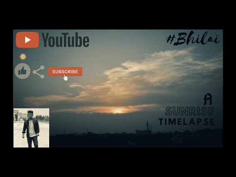 WHEN IS SUNRISE? | It rises over the beautiful BHILAI (C.G.) | Beautiful Nature Scene | #2
