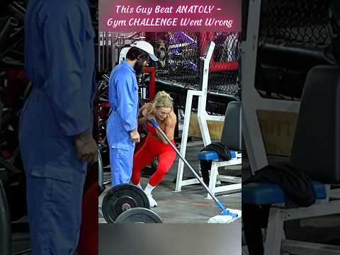 JANITOR vs THE BIGGEST GUY IN THE GYM. HE Didnt Expect THAT,,,,..#funny #gym #funnyvideo #trending