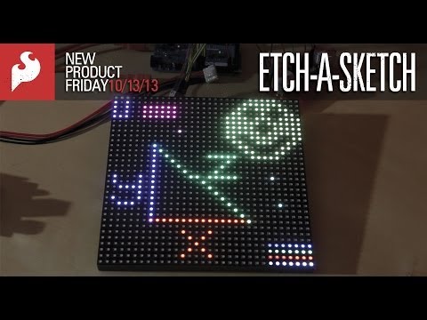 SparkFun 12-13-13 Product Showcase: Etch-A-Sketch
