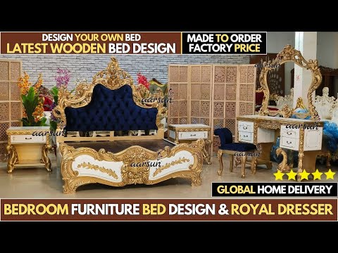 Luxury Gold Bedroom Furniture - Aarsun Video