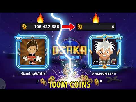 8 Ball Pool - HERO or ZERO? Win or Total Loss? Risked ALL my COINS in OSAKA - GamingWithK