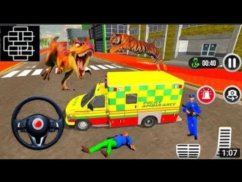 US Police Ambulance Rescue Driving Simulator 2022 – Ambulance Rescue Games #786