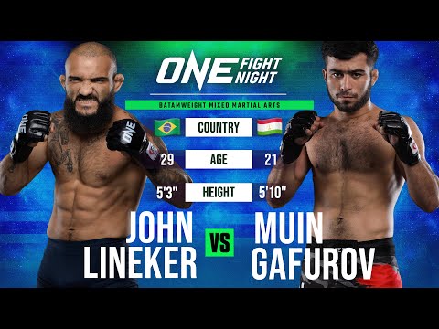 John Lineker vs Muin Gafurov full fight