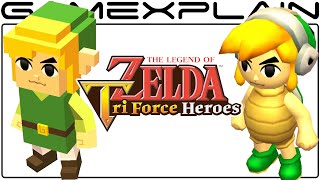 Minecraft, Hammer Bro, & Tingle Link?! - Zelda: Tri Force Heroes Artwork Slideshow