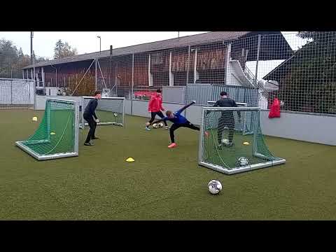Fussballtraining in Kleingruppen #football