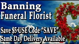 preview picture of video 'Banning Funeral Flowers | Save $5 Use Code SAVE | Sympathy Flowers in Banning, CA'