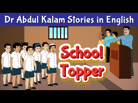 School Topper Story | Dr Abdul Kalam Stories in English | Motivational Stories | Pebbles Stories