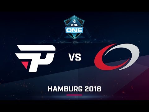 Dota 2 - compLexity vs paiN X . Game 1 - Day 2 - NA Qualifier ESL One Hamburg 2018