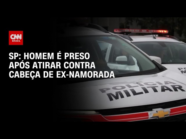 Homem é preso suspeito de tentar matar ex-companheira a tiros em SP | CNN 360°