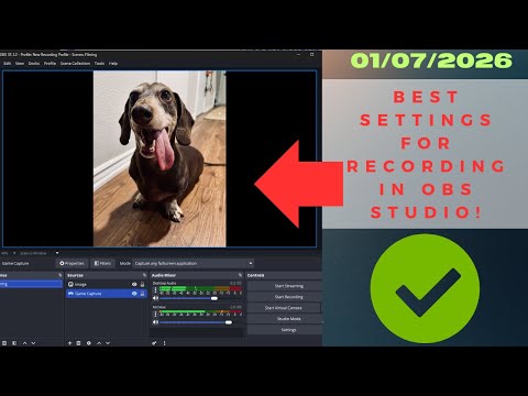 Best Settings for Local Recording in OBS Studio!