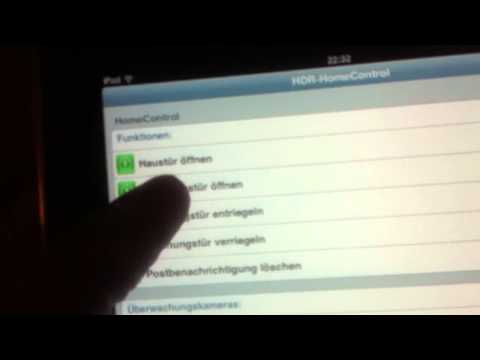 Mit iPad/iPhone die Wohnungs/Haustür öffnen
