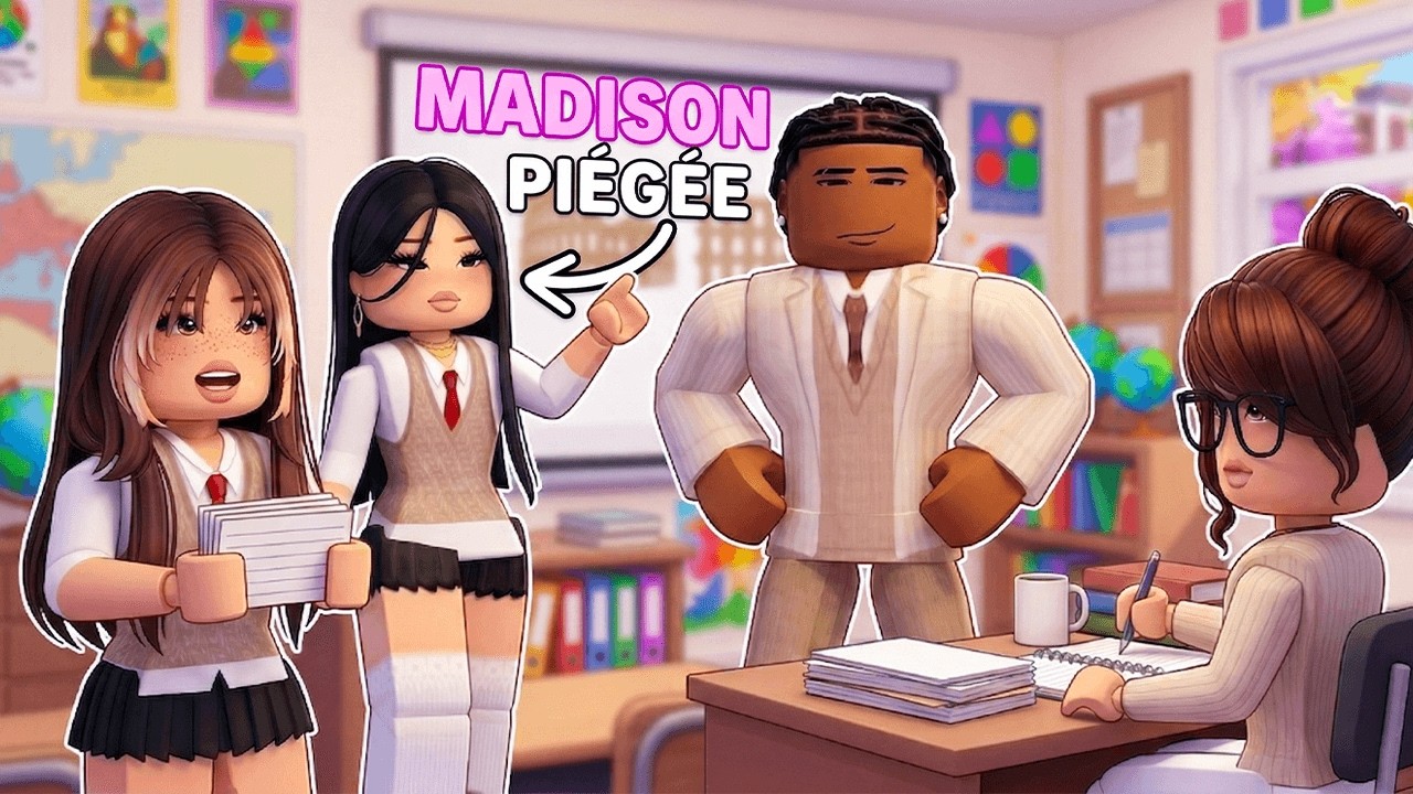 On a PIÉGÉ la PESTE du lycée (Elle a vrillé 😱) sur BERRY AVENUE 🏡 RP ! Roblox story *VOICED*