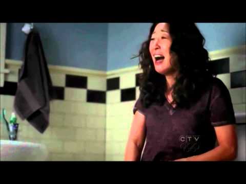Grey's Anatomy 8x19: Christina & Owen Bathroom scene