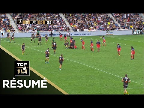 TOP 14 –  Résumé La Rochelle-Grenoble : 28-21 – J1 – Saison 2018/2019