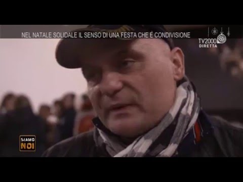 Siamo noi - Roma, pranzo di Natale per i poveri