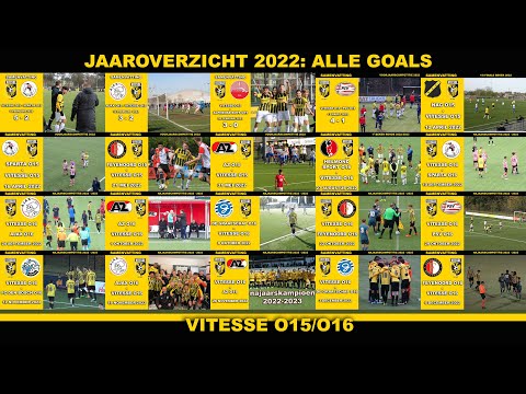 🔥 JAAROVERZICHT VITESSE O15 /O16: ALLE GOALS OVER 2️⃣0️⃣2️⃣2️⃣ 🔥