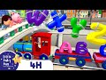 ABC Vehicles 10 Little Dinosaurs Four Hours Of Little Baby Bum Nursery Rhymes And Songs