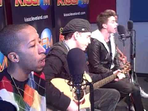JESSE McCARTNEY "LEAVIN" / "ITS OVER" LIVE @ 96-5 KISS FM/Cleveland