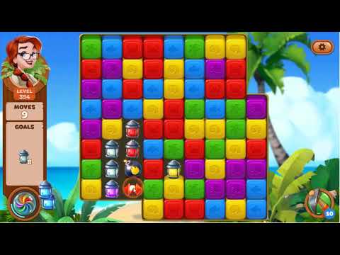 Lost Island Blast Adventure Level 354 - No Boosters