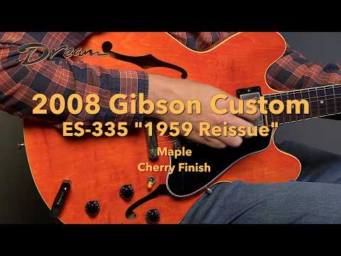 Immagine 2008 Gibson Custom ES 335 “1959 Reissue”, Virgil Arlo Pickups - 26