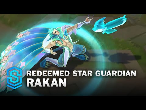 Redeemed Star Guardian Rakan Skin Spotlight - Pre-Release - PBE Preview - League of Legends