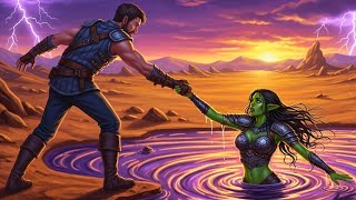 A Man Saves An Orc Girl Trapped In Quicksand — What She Reveals Is Shocking