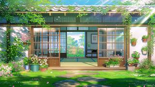Little Green Escape In Japan 🌱 Morning Lofi For Peaceful Mornings & Slow Living 🌱 Chill Summer Lofi