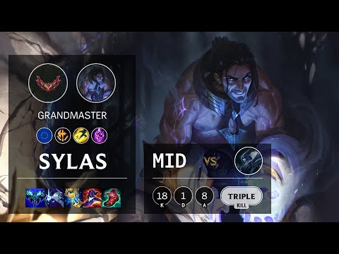 Sylas Mid vs Lissandra - EUW Grandmaster Patch 12.4
