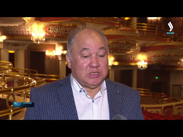 Karagandı tiyatrosu Astana’da performans sergiledi